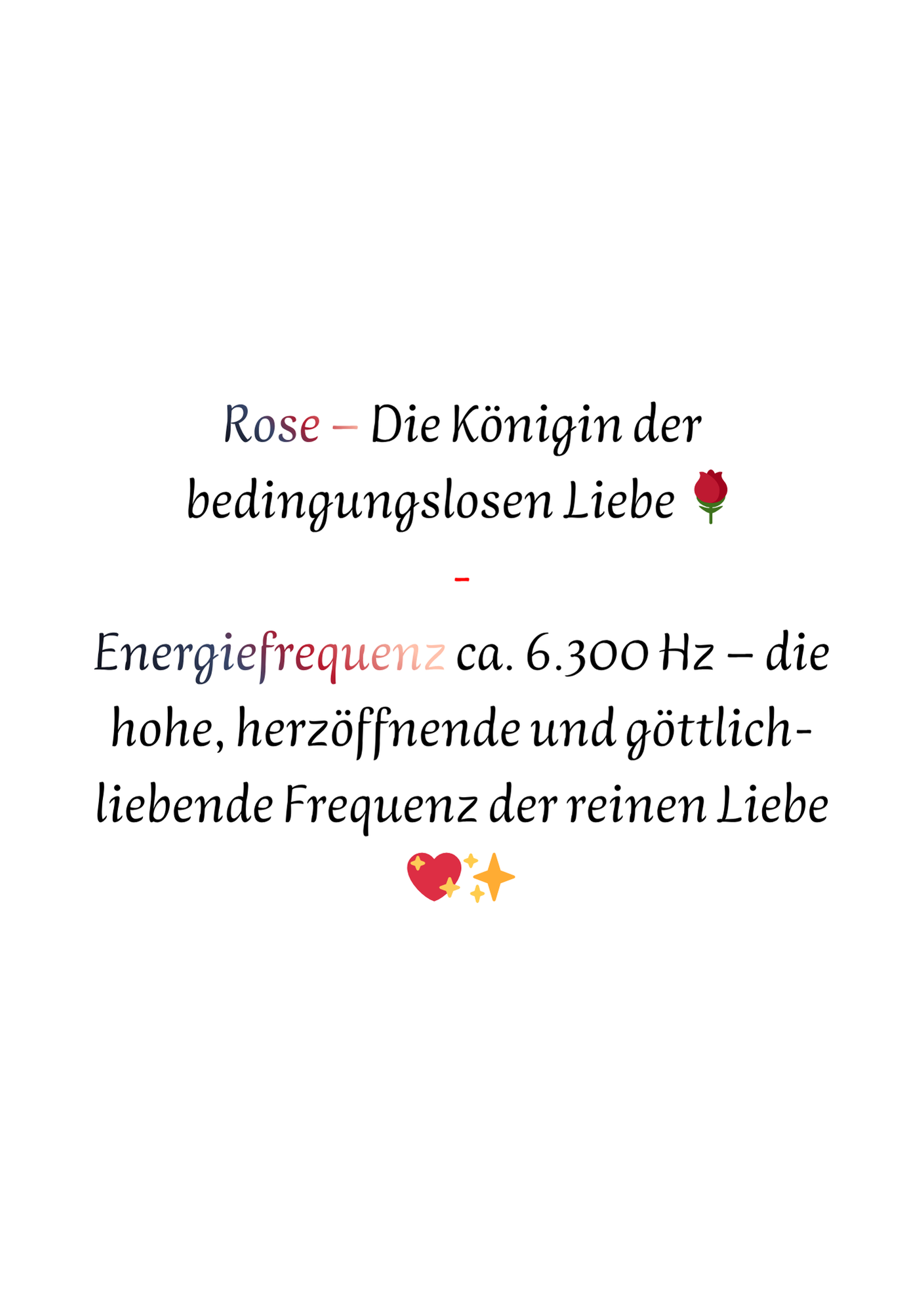 Rose – Die Königin der bedingungslosen Liebe – Energiefrequenz