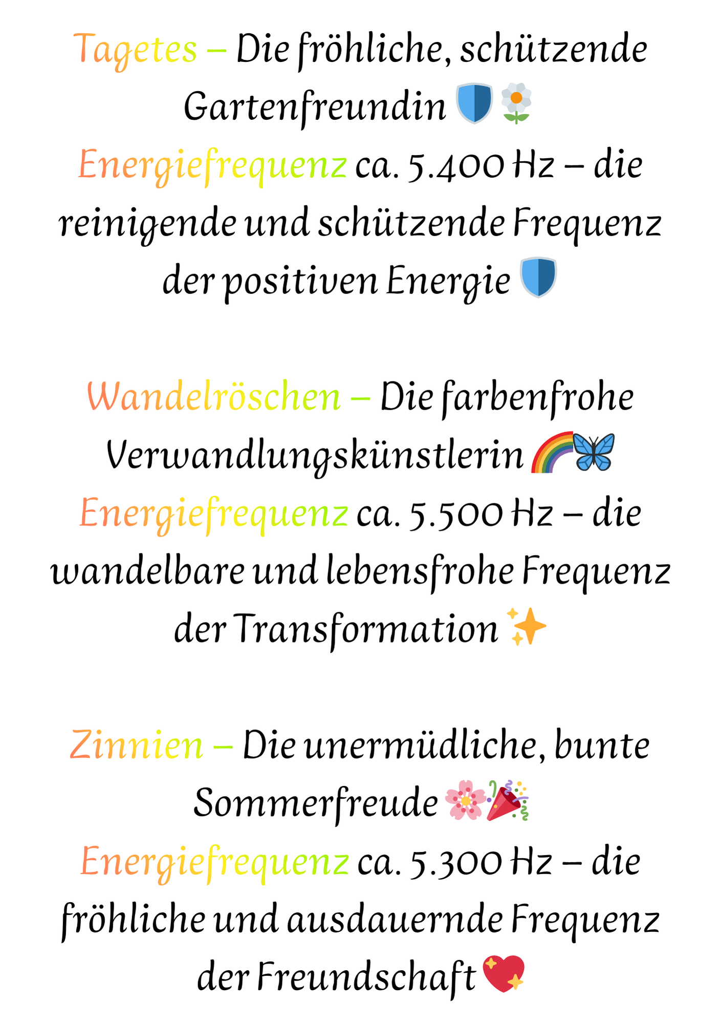 Blumen Energien 167