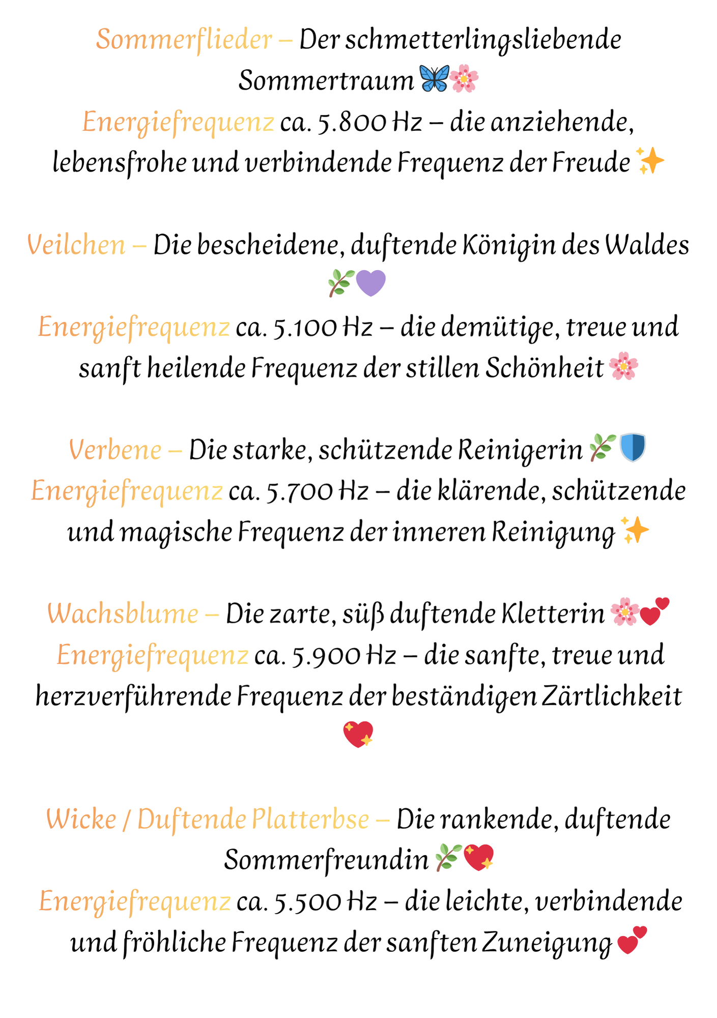 Blumen Energien 180