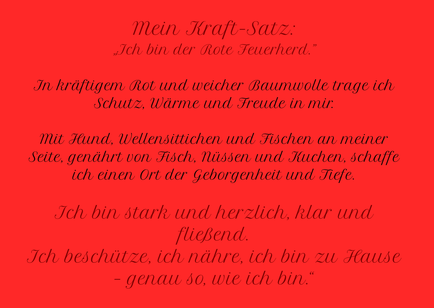 Kraft-Satz des Roten Feuerherds